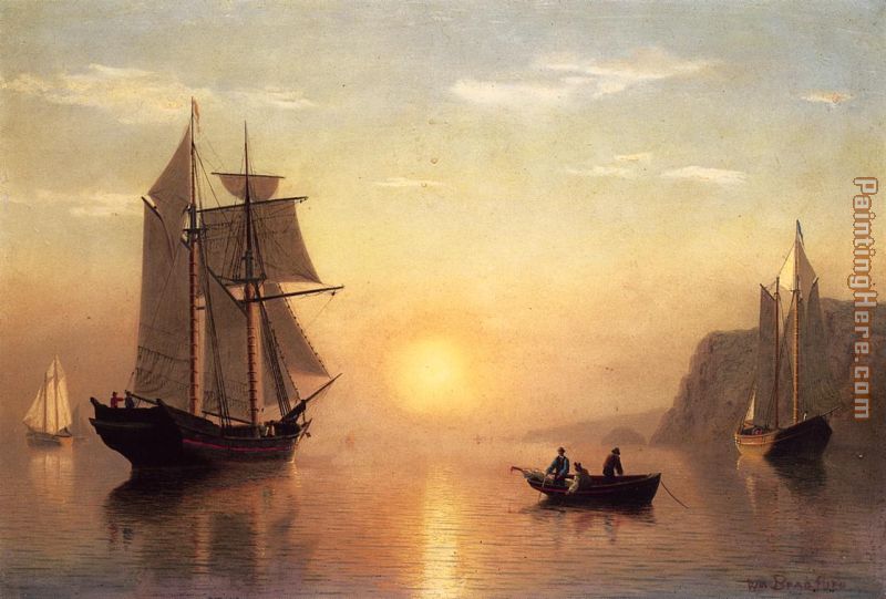 Sunset Calm in the Bay of Fundy